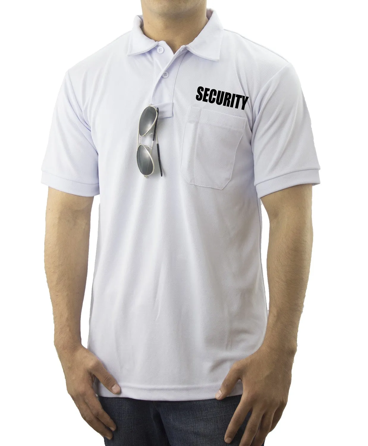 100% Polyester Pro-Dry Security Polo Shirts
