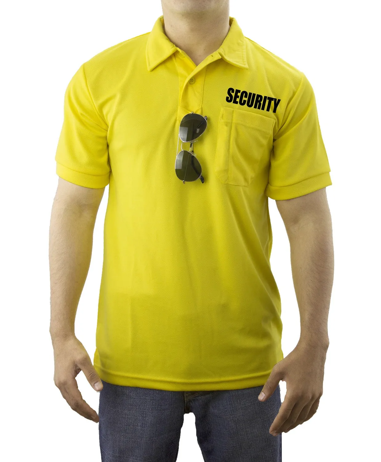100% Polyester Pro-Dry Security Polo Shirts