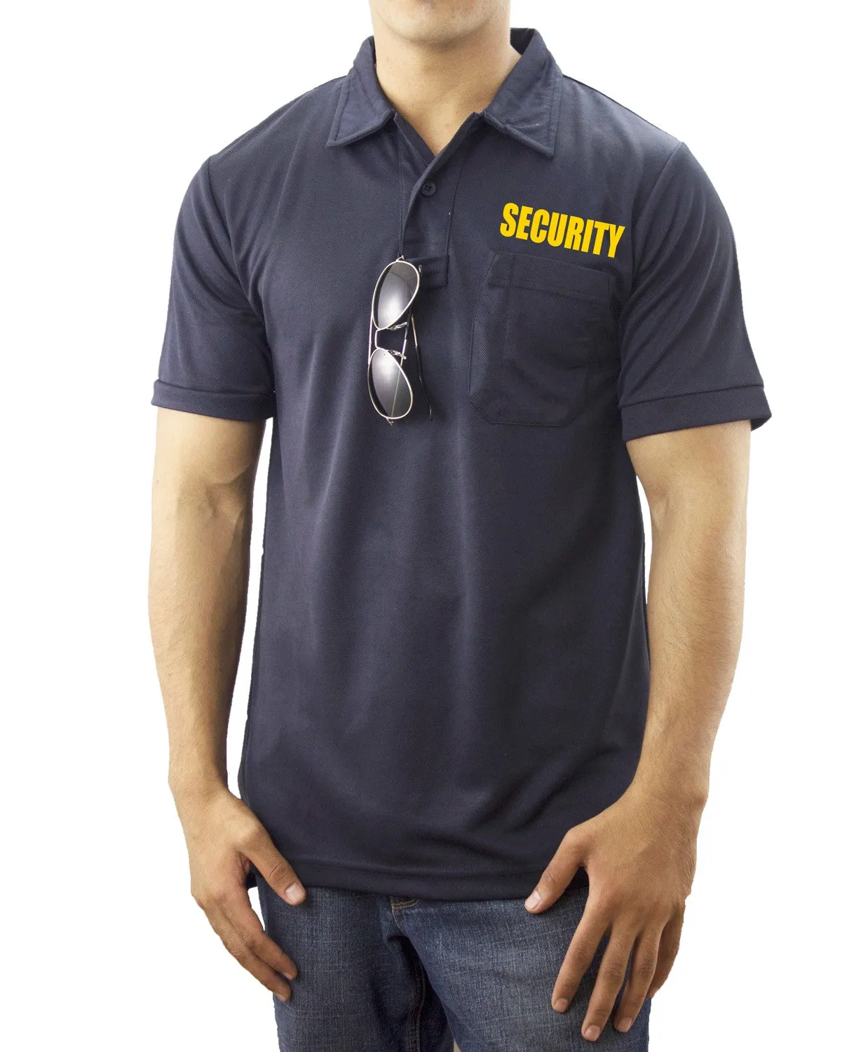 100% Polyester Pro-Dry Security Polo Shirts