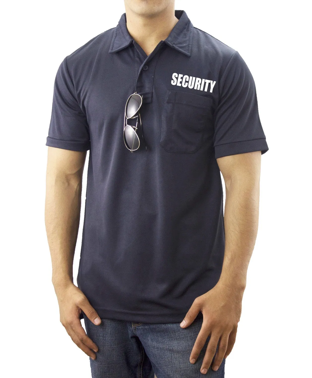 100% Polyester Pro-Dry Security Polo Shirts