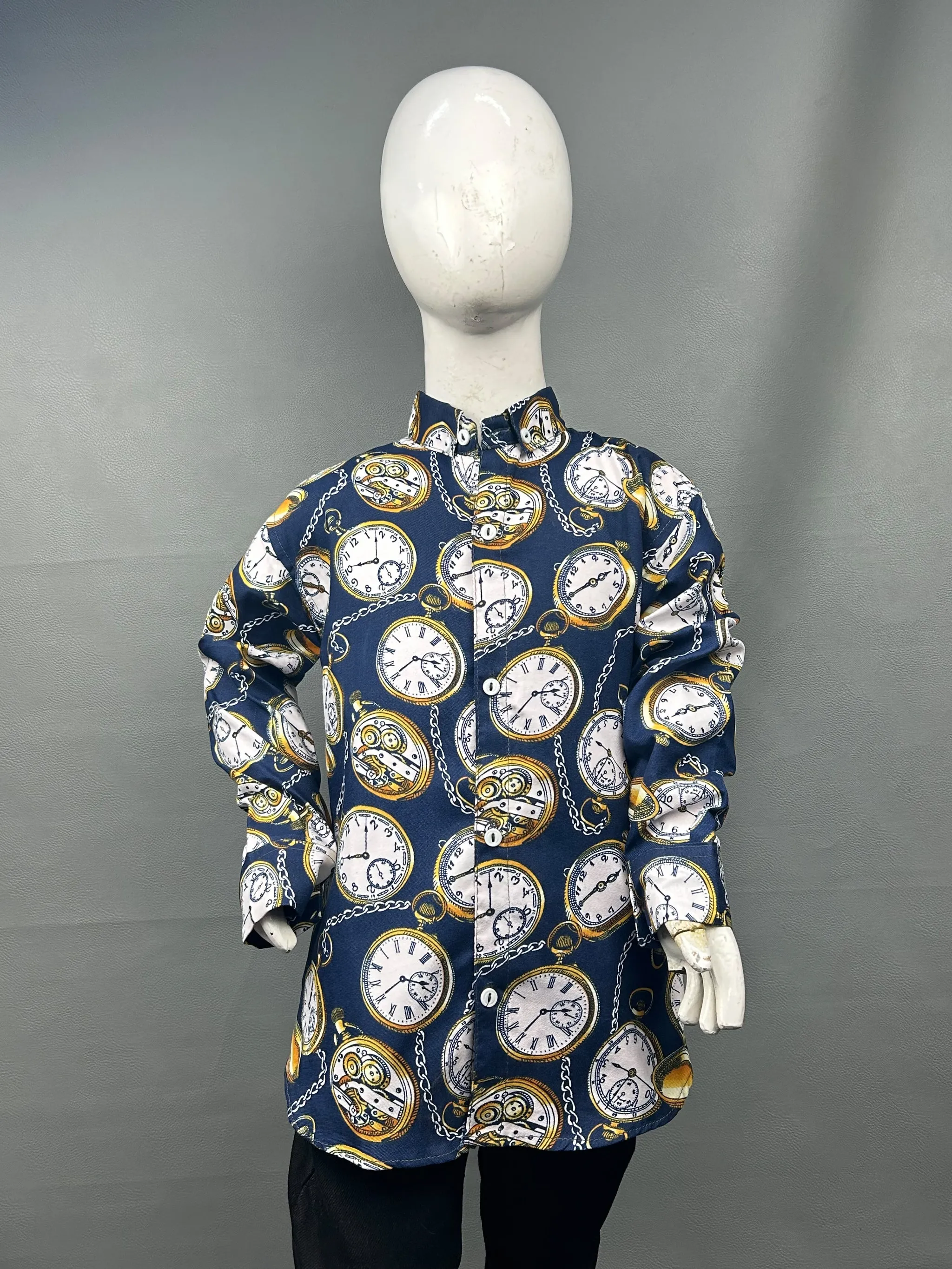 3Yrs - 10Yrs Dark Blue Casual Shirt for Boys BL BCS34