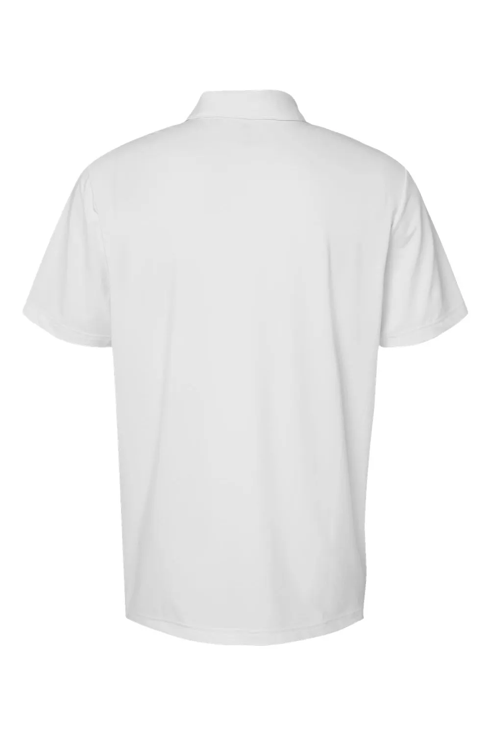 Adidas Mens Ultimate Moisture Wicking Short Sleeve Polo Shirt - White