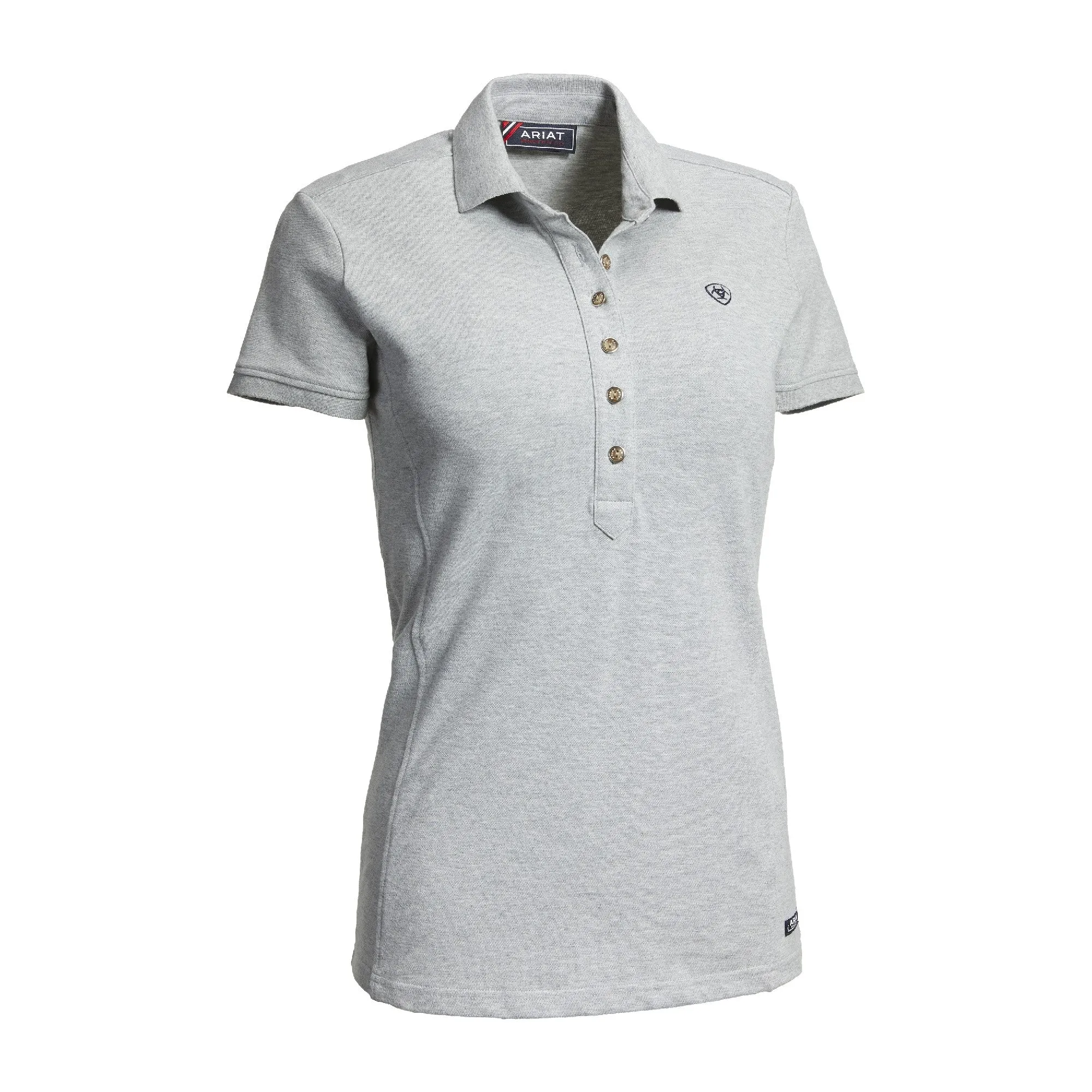 Ariat Ladies Prix 2.0 Polo - Heather Grey