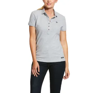 Ariat Ladies Prix 2.0 Polo - Heather Grey