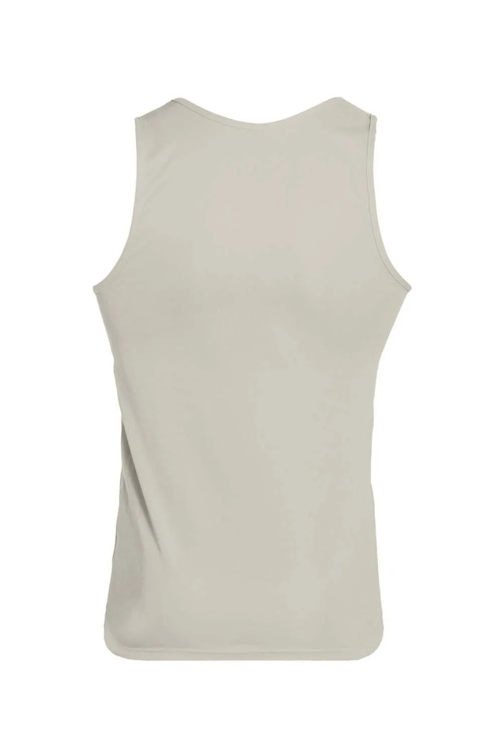 Augusta Sportswear Mens Training Moisture Wicking Tank Top - Silver Grey