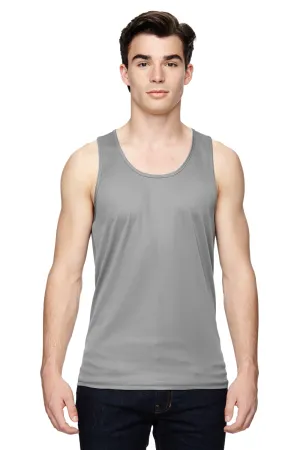 Augusta Sportswear Mens Training Moisture Wicking Tank Top - Silver Grey