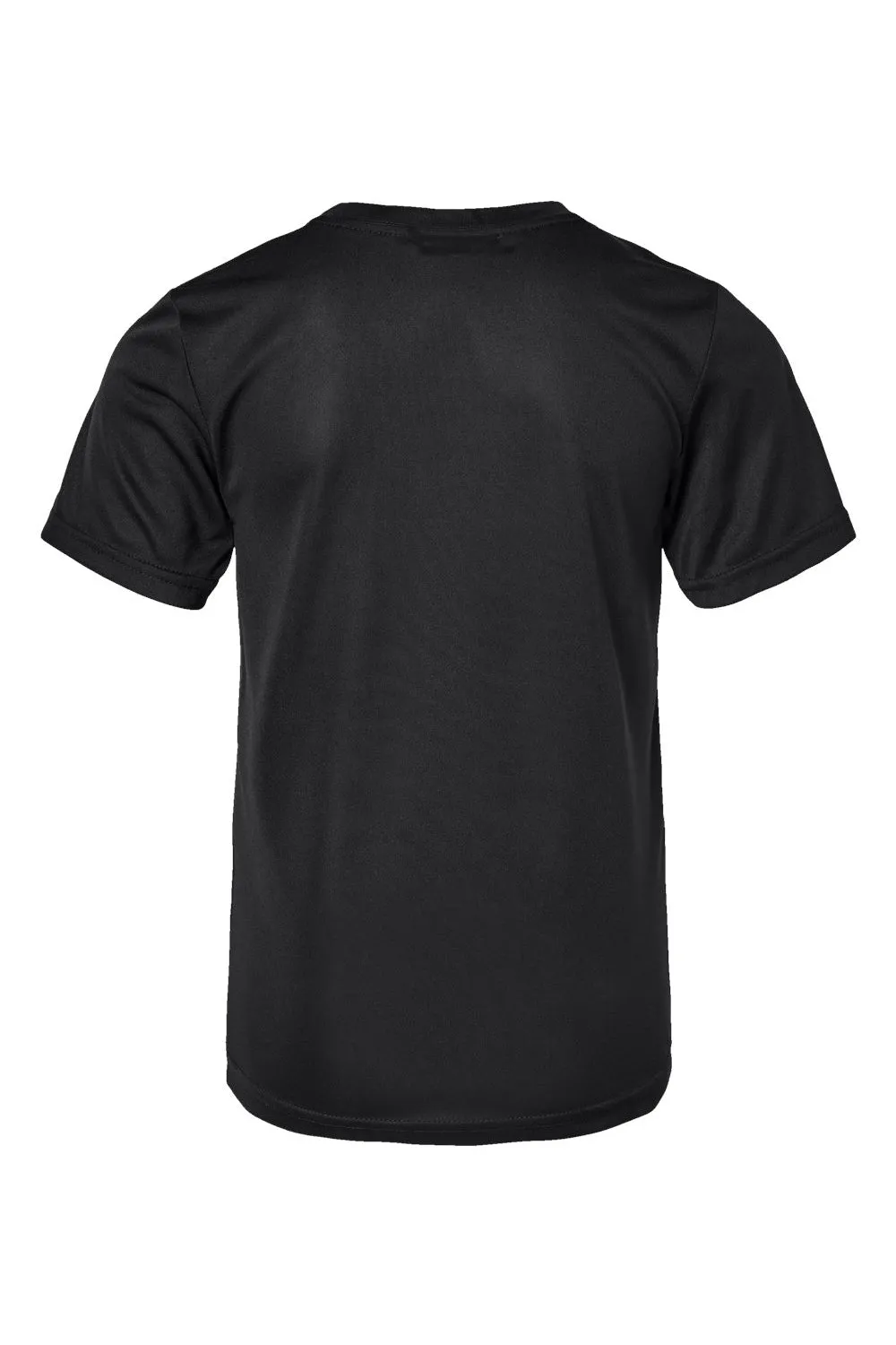 Augusta Sportswear Youth Nexgen Moisture Wicking Short Sleeve Crewneck T-Shirt - Black