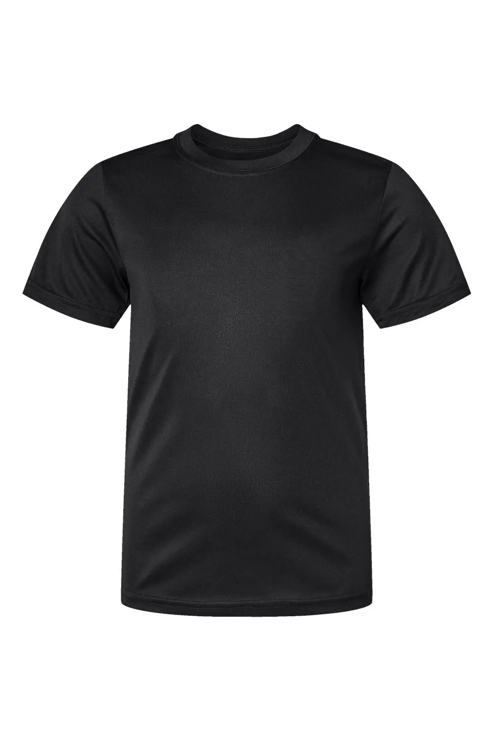Augusta Sportswear Youth Nexgen Moisture Wicking Short Sleeve Crewneck T-Shirt - Black