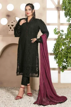 Ayra by Tawakkal Stitched 3 Piece Viscose Shiffli Collection'2022-A-7570