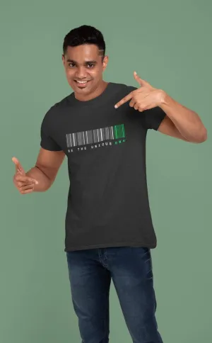 Be the Unique One - Unisex Oversized Cotton Graphic Printed T-Shirt