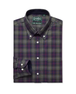 Button Down Navy Archive Plaid 40th Anniversary