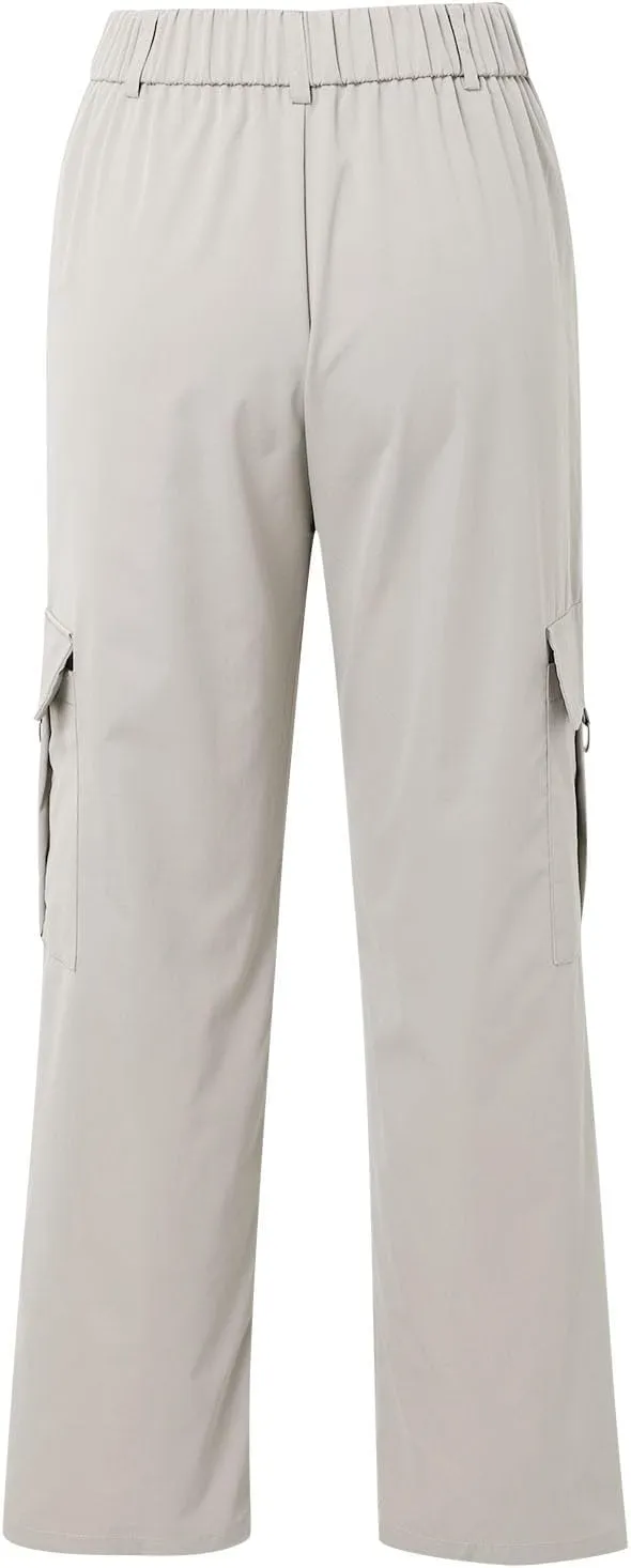 Cargo Pants for Women High Waisted Casual Pants Work Pants Baggy Stretchy Wide Leg Y2K Streetwear with Pockets