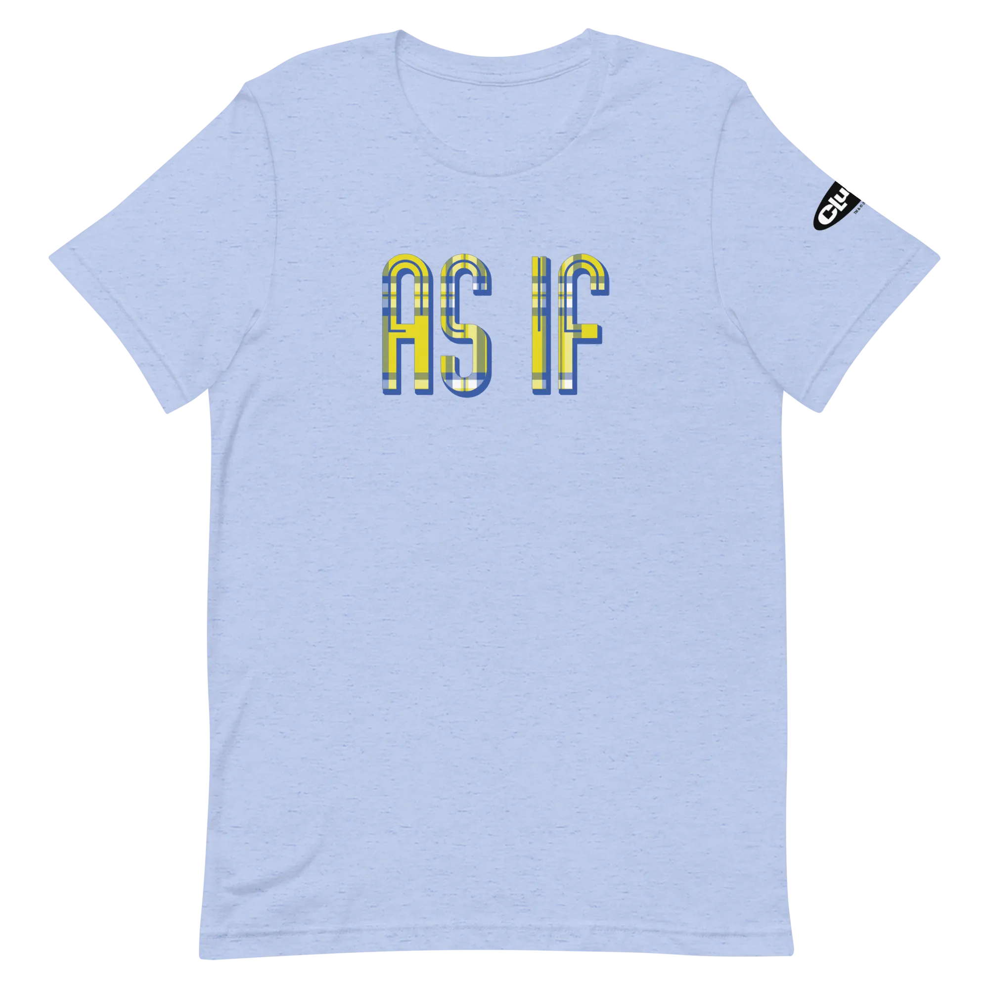 Clueless As If Plaid Adult Short Sleeve T-Shirt