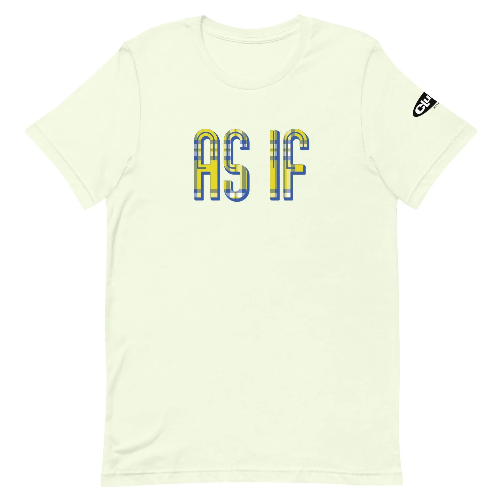 Clueless As If Plaid Adult Short Sleeve T-Shirt