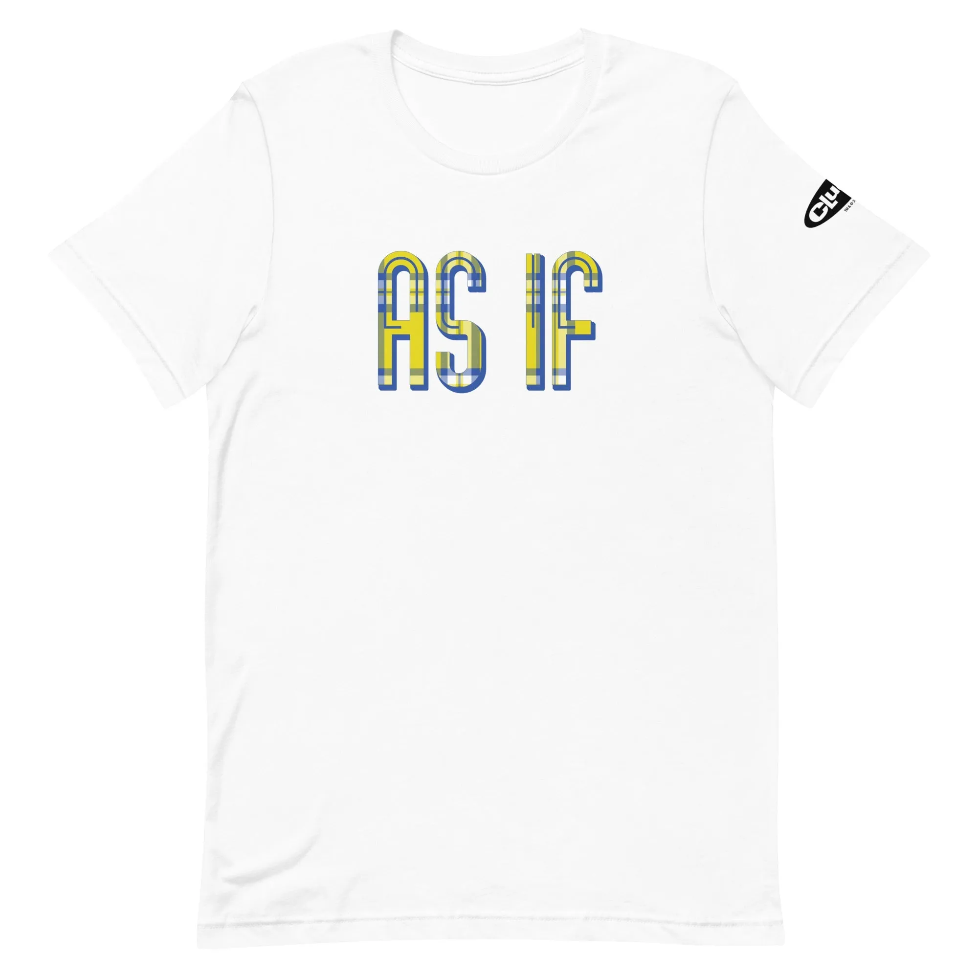 Clueless As If Plaid Adult Short Sleeve T-Shirt