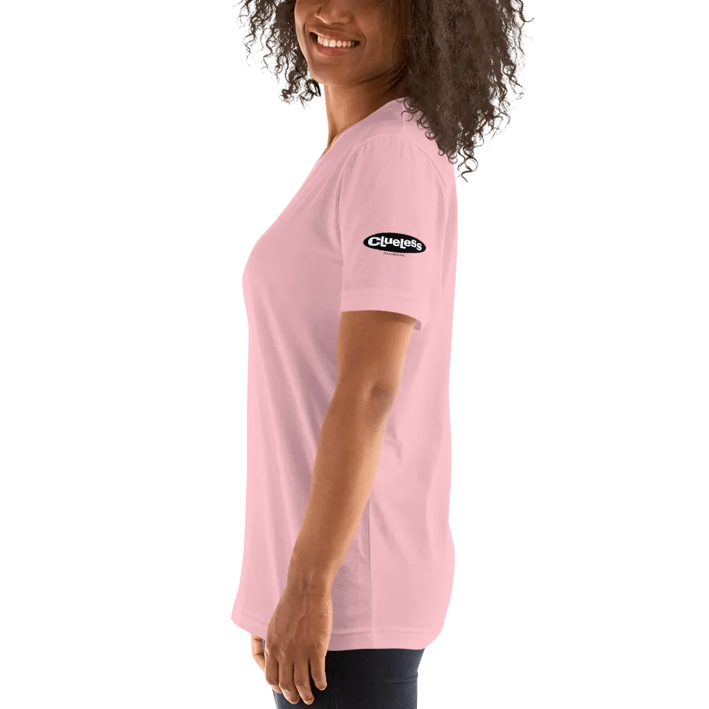 Clueless As If Plaid Adult Short Sleeve T-Shirt