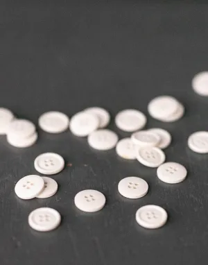 Cotton Button from Merchant & Mills, 15mm White