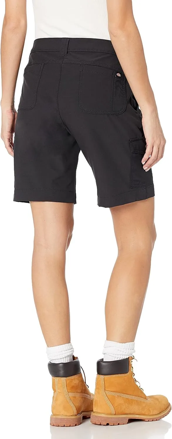 Dickies Women's Cooling Slim Fit Cargo Shorts, 10"