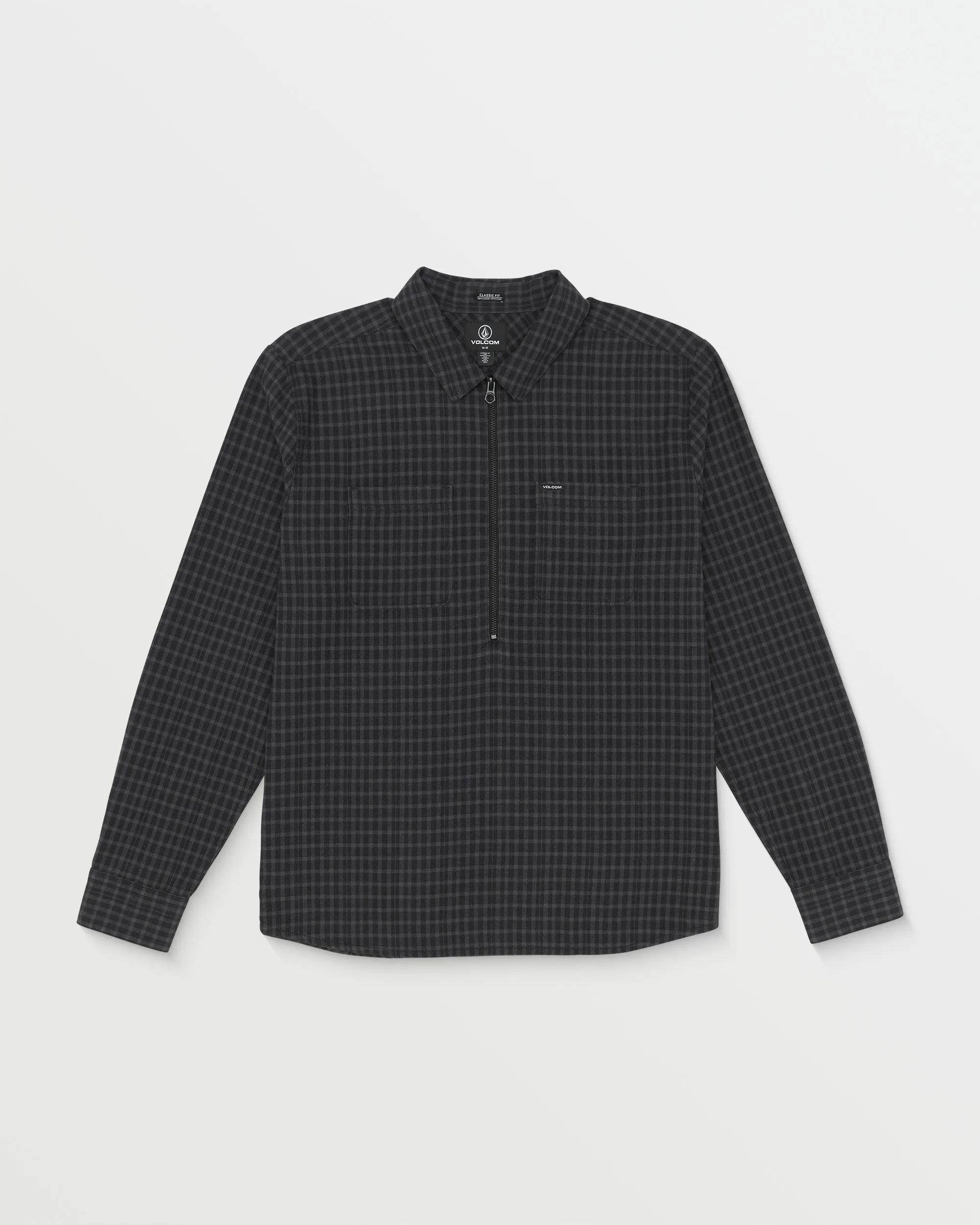 Dopestone Long Sleeve Shirt - Asphalt Black