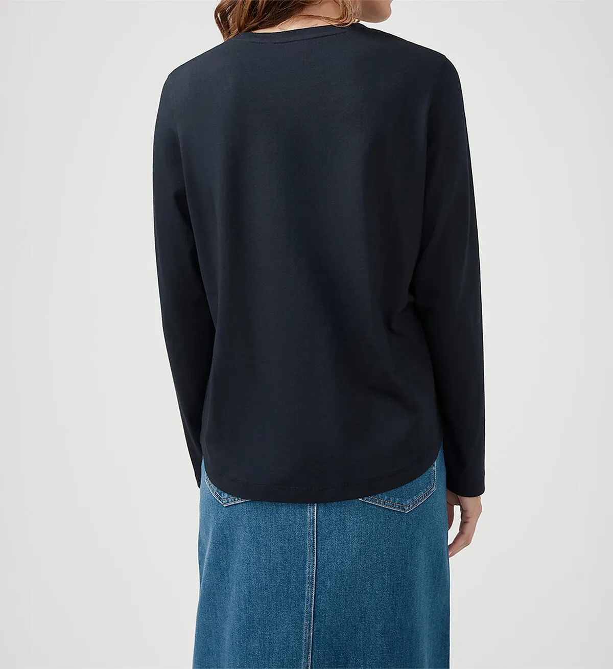 Drapey Luxe Long Sleeve Tee
