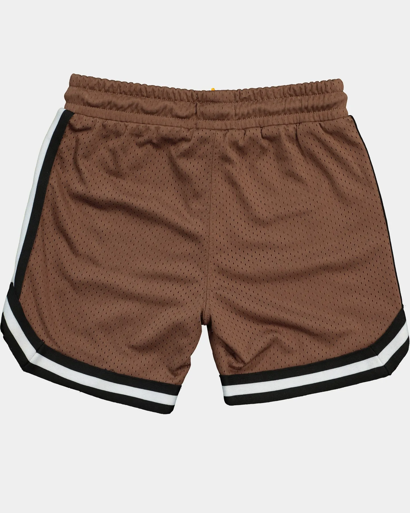 EN ES Kid's Mini Basketball Shorts Brown