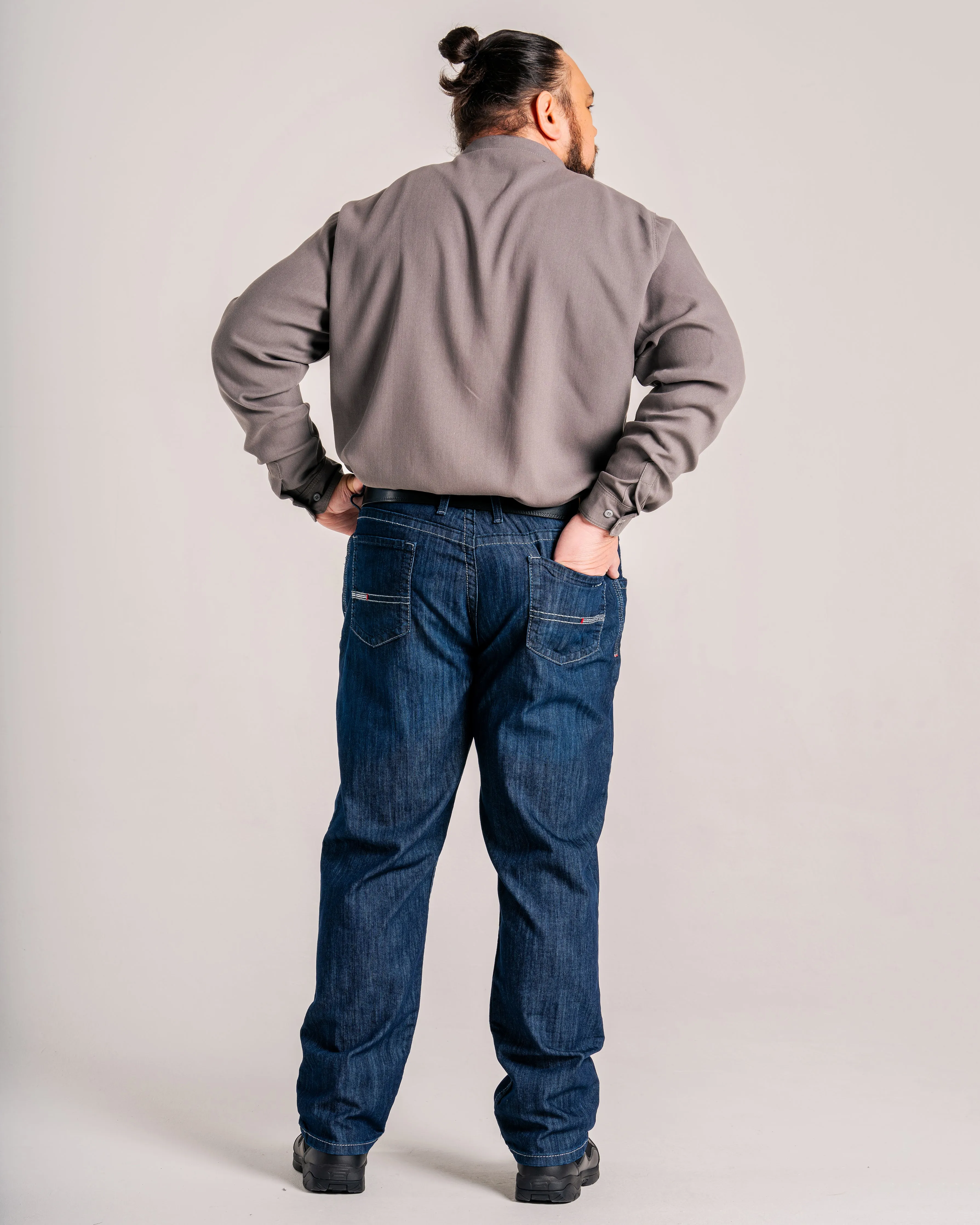 FR Modern Uniform Shirt | 5oz. Tecasafe® One Inherent | Gray