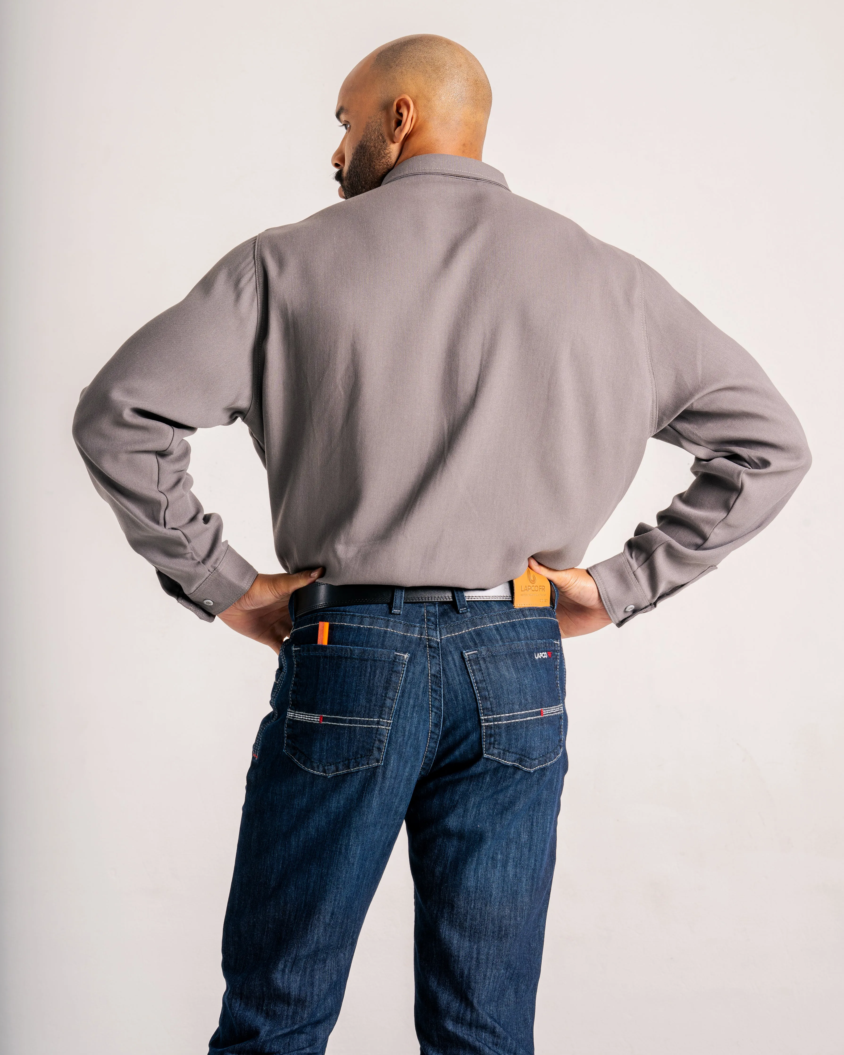 FR Modern Uniform Shirt | 5oz. Tecasafe® One Inherent | Gray