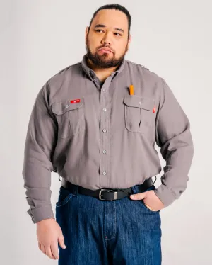 FR Modern Uniform Shirt | 5oz. Tecasafe® One Inherent | Gray