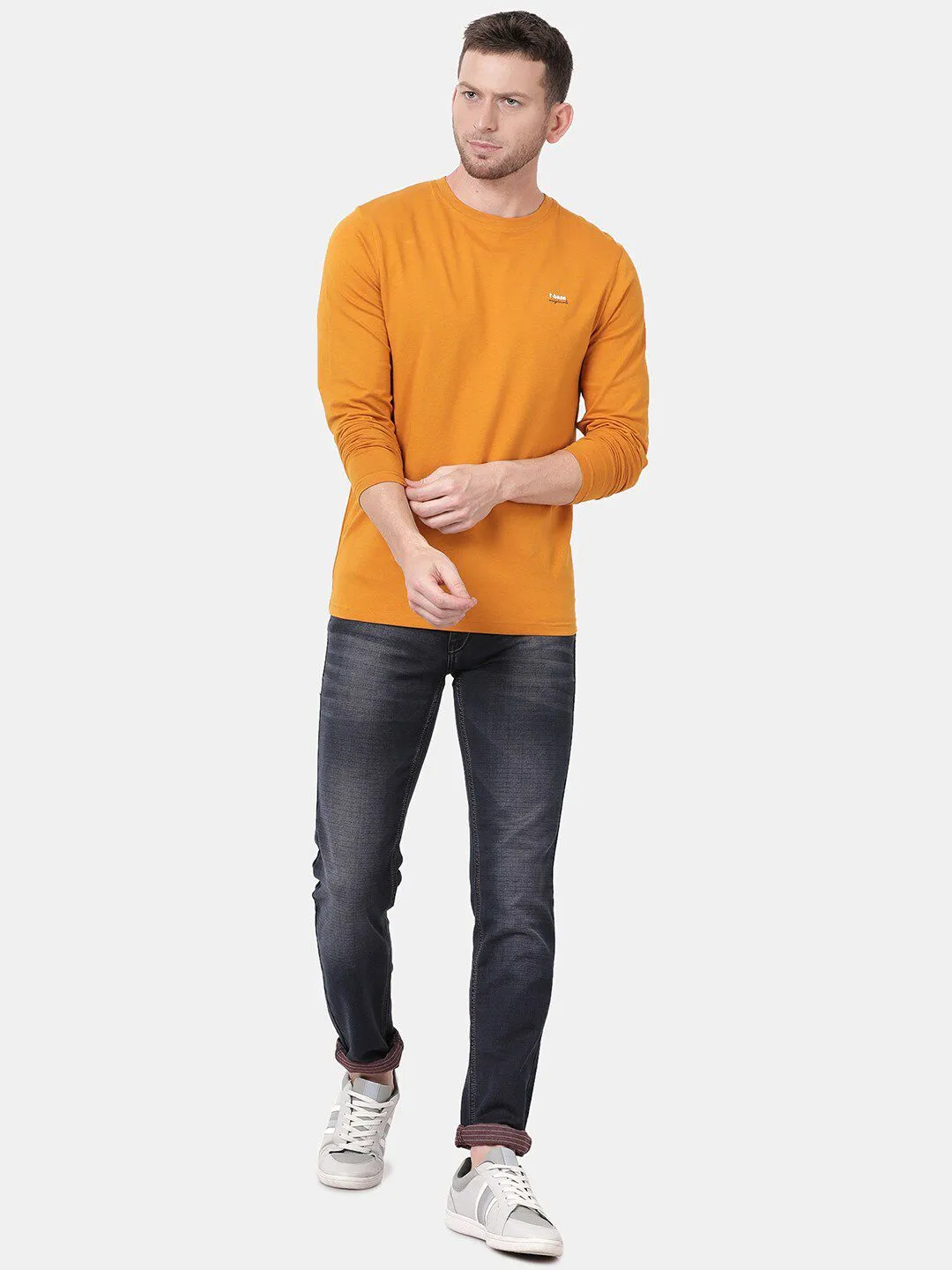 FULL SLEEVE CREW NECK T-SHIRT