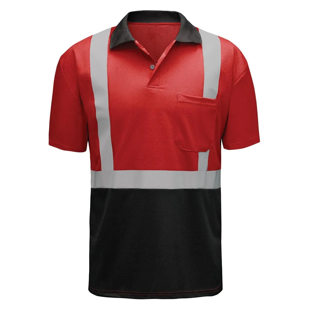 GSS Safety Enhanced Visibility Short Sleeve Polo Shirt