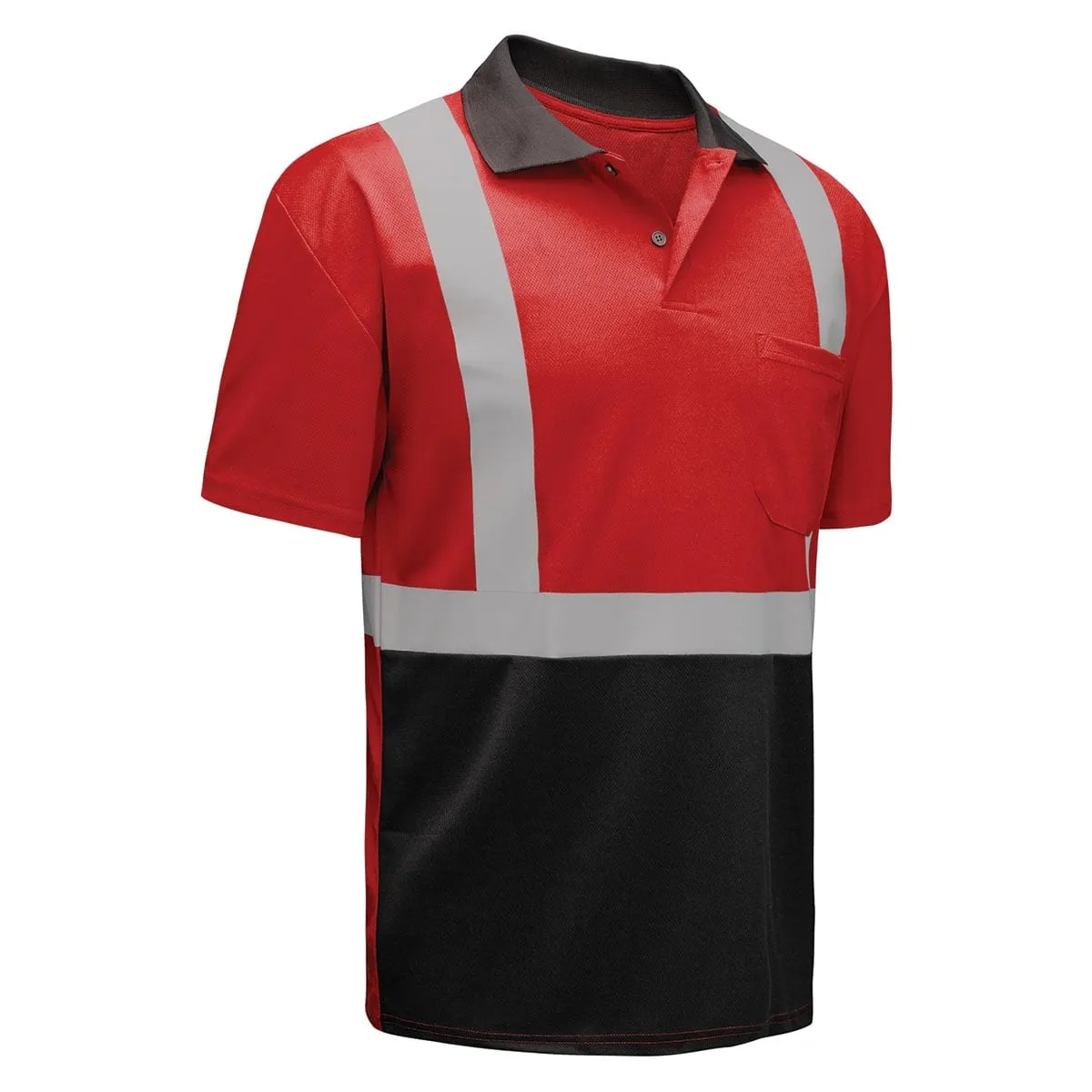GSS Safety Enhanced Visibility Short Sleeve Polo Shirt