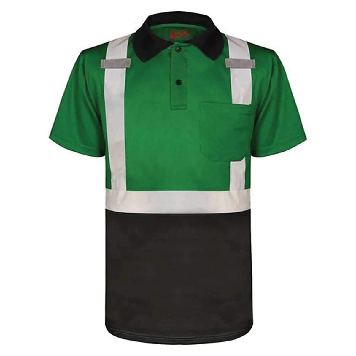 GSS Safety Enhanced Visibility Short Sleeve Polo Shirt