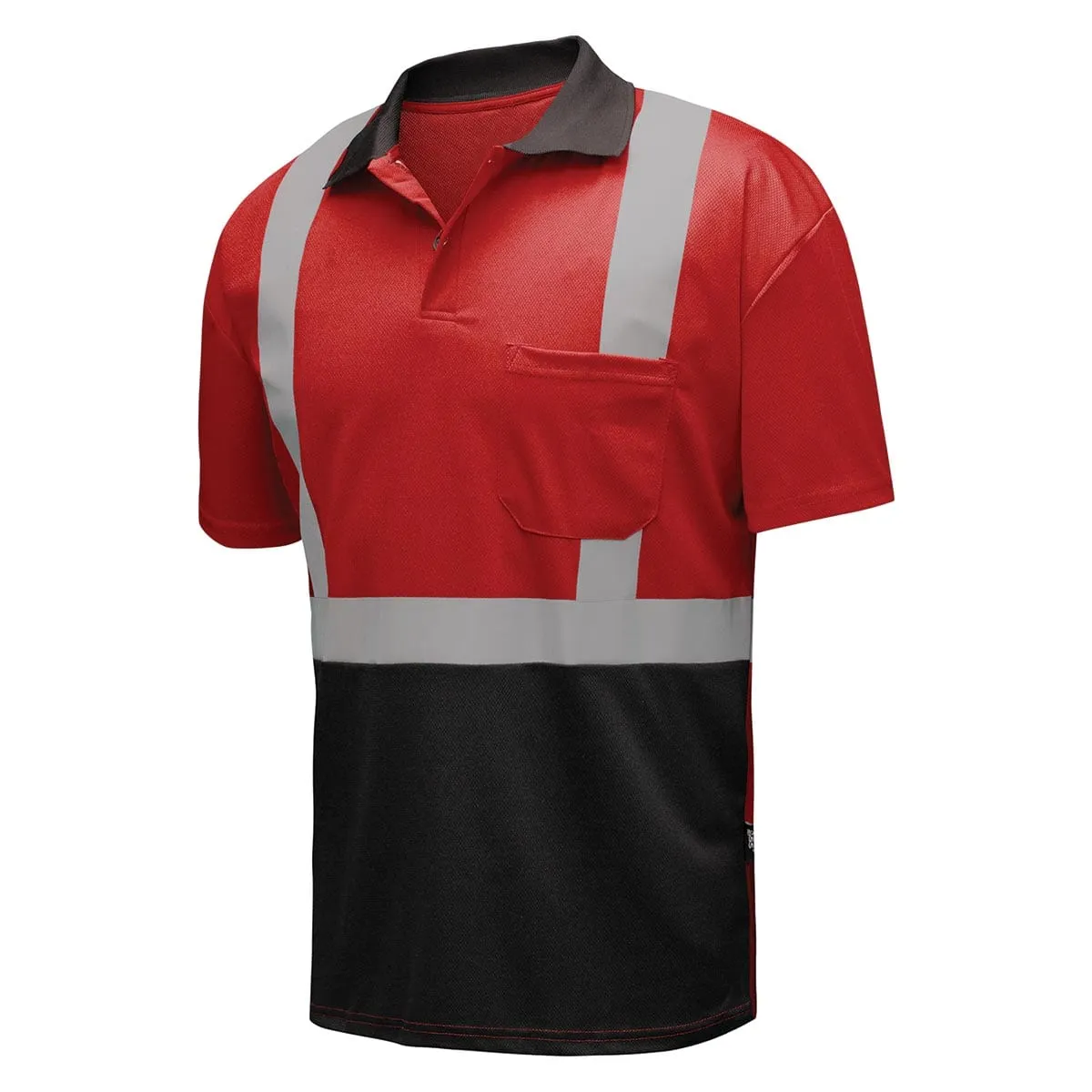 GSS Safety Enhanced Visibility Short Sleeve Polo Shirt