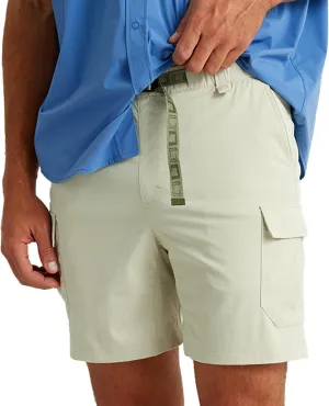 HUK Men's Creekbed, 7" Performance Fishing Cargo Shorts