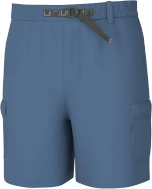 HUK Men's Creekbed, 7" Performance Fishing Cargo Shorts