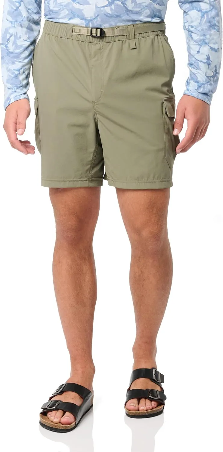 HUK Men's Creekbed, 7" Performance Fishing Cargo Shorts