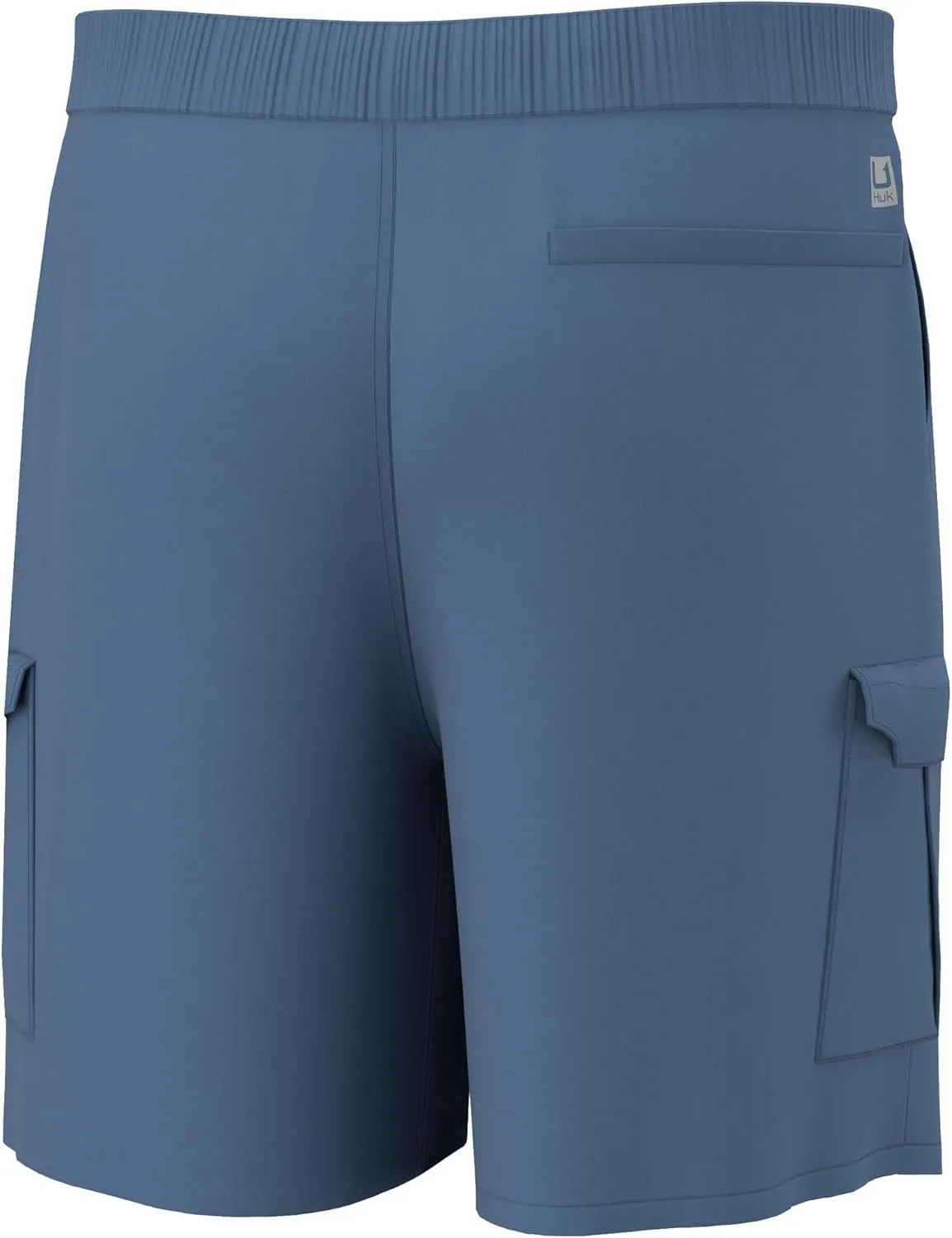 HUK Men's Creekbed, 7" Performance Fishing Cargo Shorts