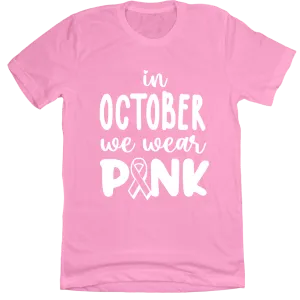 In October We Wear Pink