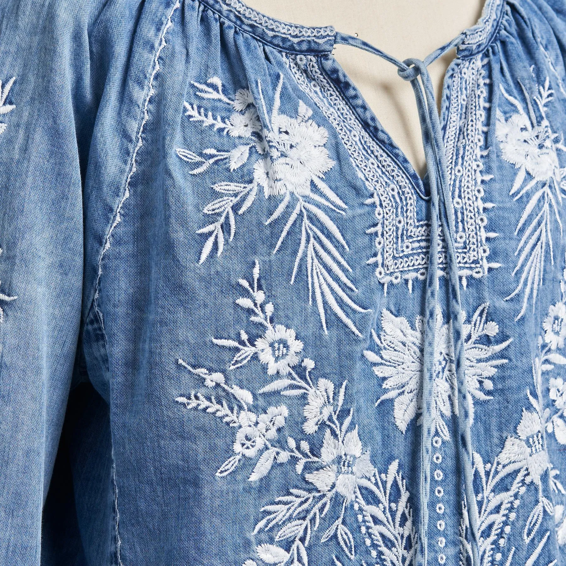 Kenzie Embroidered Top