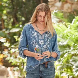 Kenzie Embroidered Top