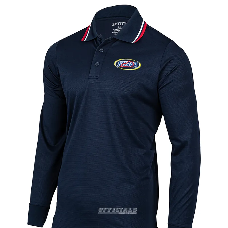 KHSAA Logo Long Sleeve Umpire Shirts