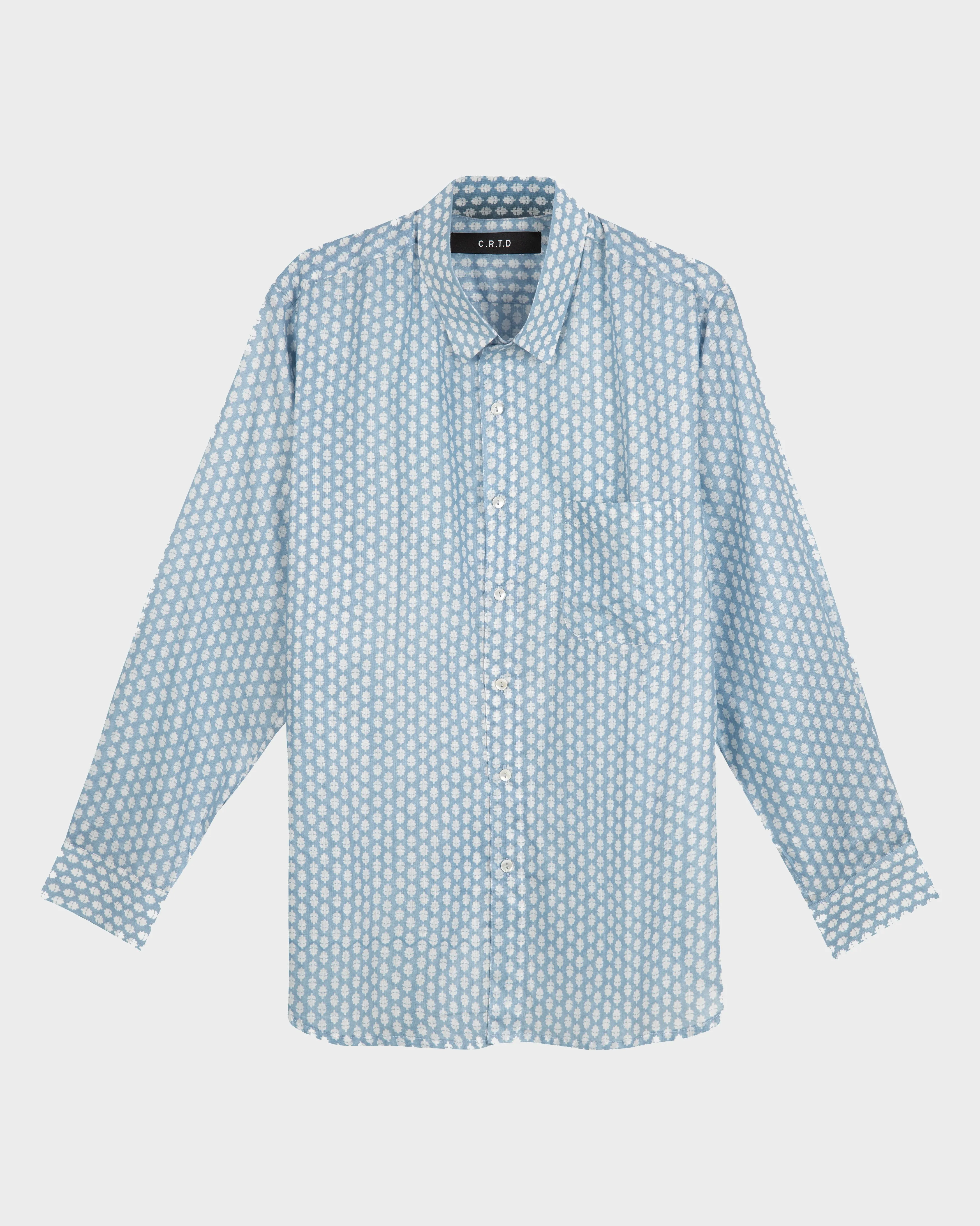 KILIFI SHIRT IN LIGHT BLUE