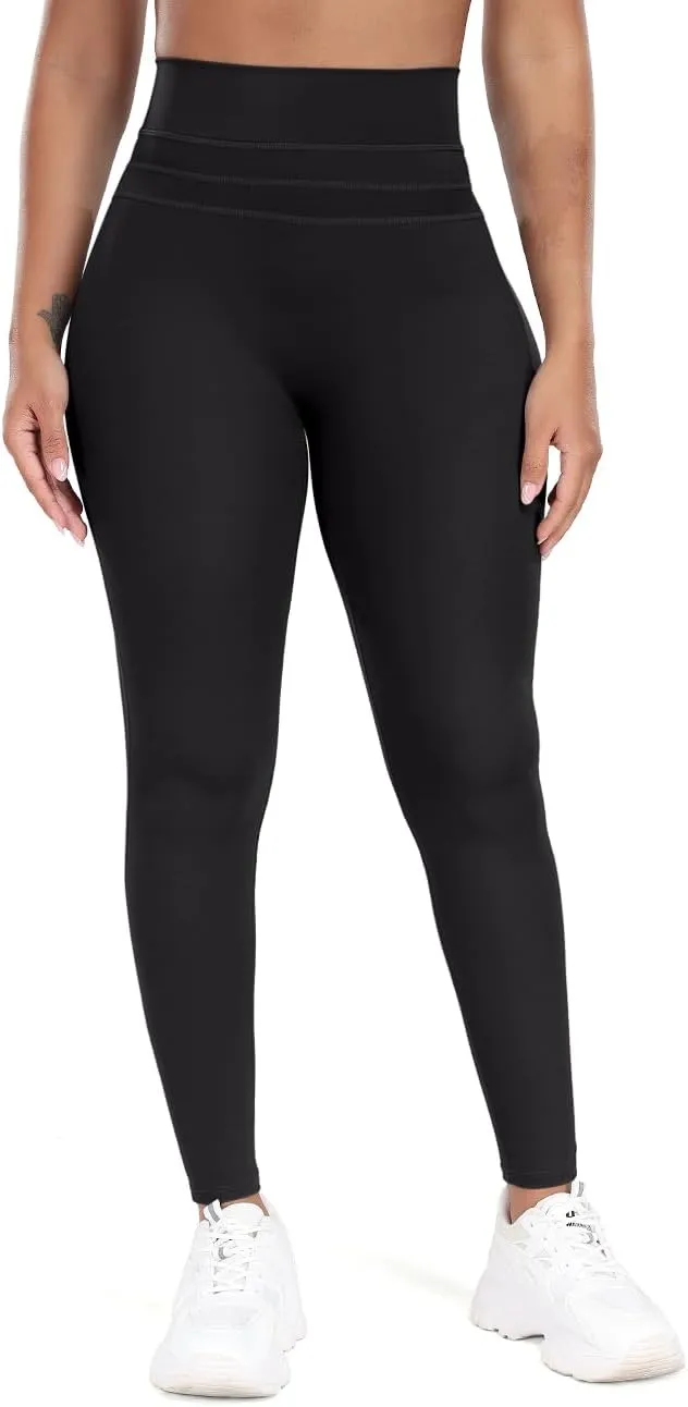 KIWI RATA Scrunch Butt Leggings for Women Butt Lift High Waisted Yoga Pants Sports Workout Tights
