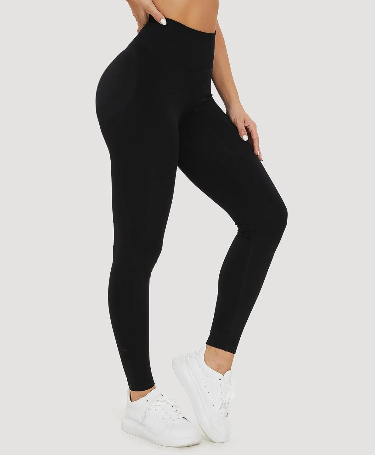 KIWI RATA Scrunch Butt Leggings for Women Butt Lift High Waisted Yoga Pants Sports Workout Tights
