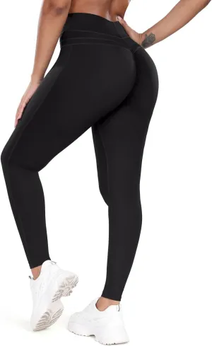 KIWI RATA Scrunch Butt Leggings for Women Butt Lift High Waisted Yoga Pants Sports Workout Tights