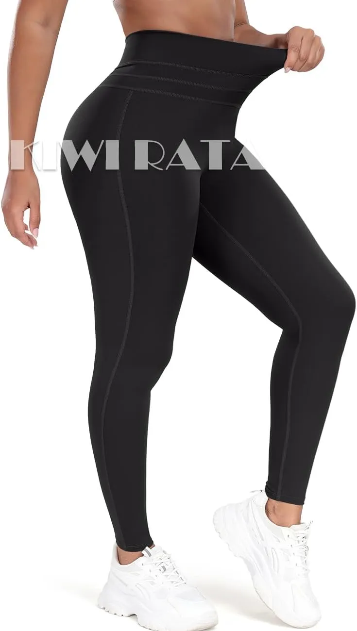 KIWI RATA Scrunch Butt Leggings for Women Butt Lift High Waisted Yoga Pants Sports Workout Tights