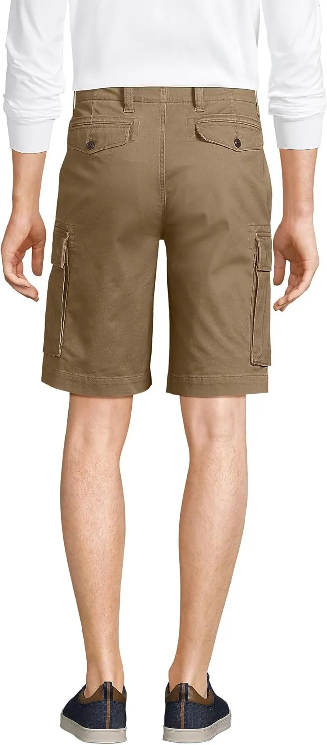 Lands' End Men's 10.5" Traditional Fit Stretch Knockabout Cargo Shorts