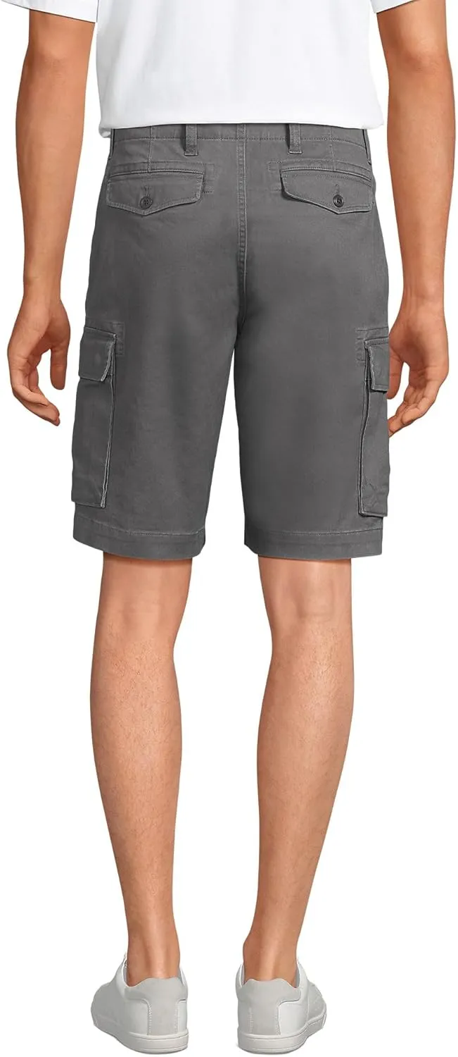 Lands' End Men's 10.5" Traditional Fit Stretch Knockabout Cargo Shorts