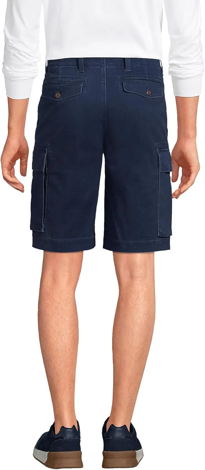 Lands' End Men's 10.5" Traditional Fit Stretch Knockabout Cargo Shorts