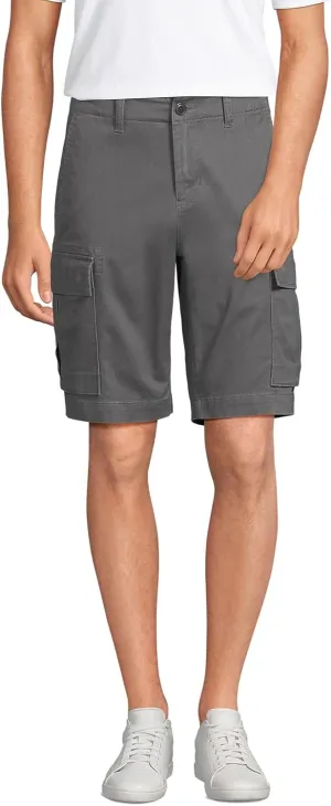 Lands' End Men's 10.5" Traditional Fit Stretch Knockabout Cargo Shorts